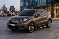 Fiat 500X 2014-2024 Estribos Laterales RedLine V1 (2 uds., Aluminio) foto 1
