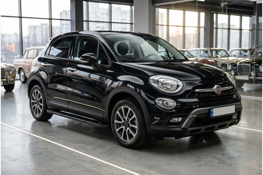 Fiat 500X 2014-2024 Estribos Laterales RedLine Black (2 uds., Aluminio) Image