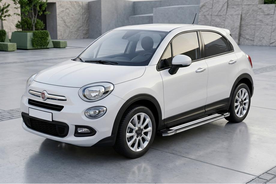 Fiat 500X 2014-2024 Estribos Laterales Rainbow (2 uds., Aluminio) Image