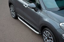 Fiat 500X 2014-2024 Estribos Laterales Fullmond (2 uds., Aluminio) foto 2