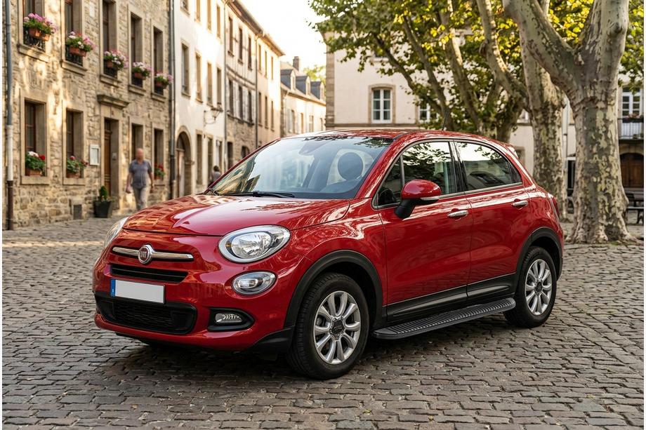 Fiat 500X 2014-2024 Estribos Laterales Tayga Black (2 uds., Aluminio) Image