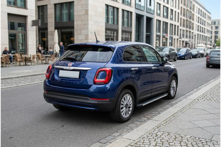Fiat 500X 2014-2024 Estribos Laterales Maya V1 (2 uds., Aluminio) Image