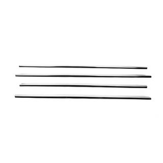 Molduras de ventana cromadas (4 uds) Fiat 500X 2014-2024 foto 2