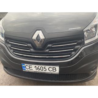 Cubiertas de parrilla cromadas 2015-2019 (5 piezas, acero inoxidable) Renault Trafic 2015- foto 3