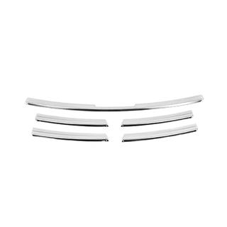 Cubiertas de parrilla cromadas 2015-2019 (5 piezas, acero inoxidable) Renault Trafic 2015- foto 4
