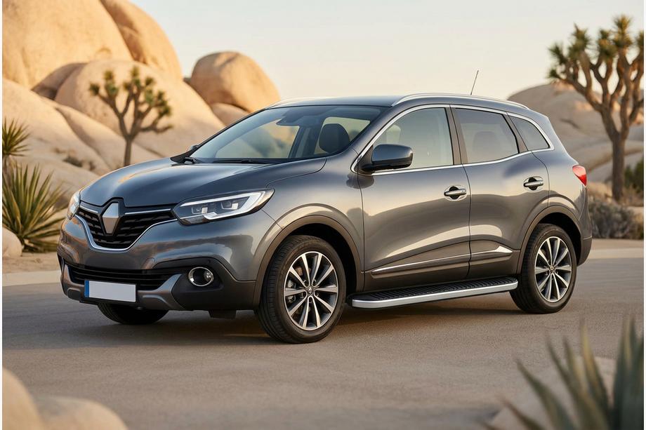 Renault Kadjar 2015-2022 Estribos Laterales Tayga Grey (2 uds., Aluminio) Image