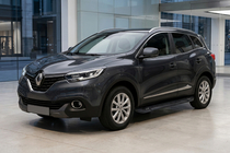 Renault Kadjar 2015-2022 Estribos Laterales RedLine Black (2 uds., Aluminio) foto 1