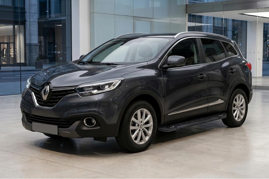 Renault Kadjar 2015-2022 Estribos Laterales RedLine Black (2 uds., Aluminio) Image