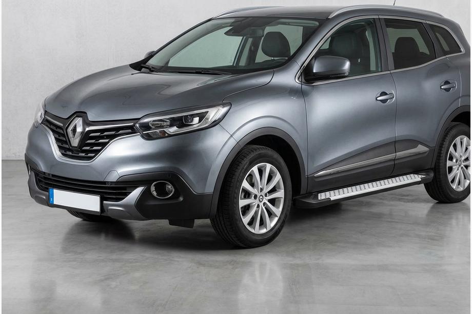 Renault Kadjar 2015-2022 Estribos laterales Allmond Grey (2 uds., aluminio) Image