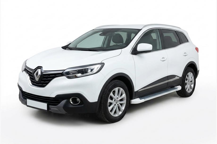 Renault Kadjar 2015-2022 Estribos Laterales Allmond White (2 uds., Aluminio) Image