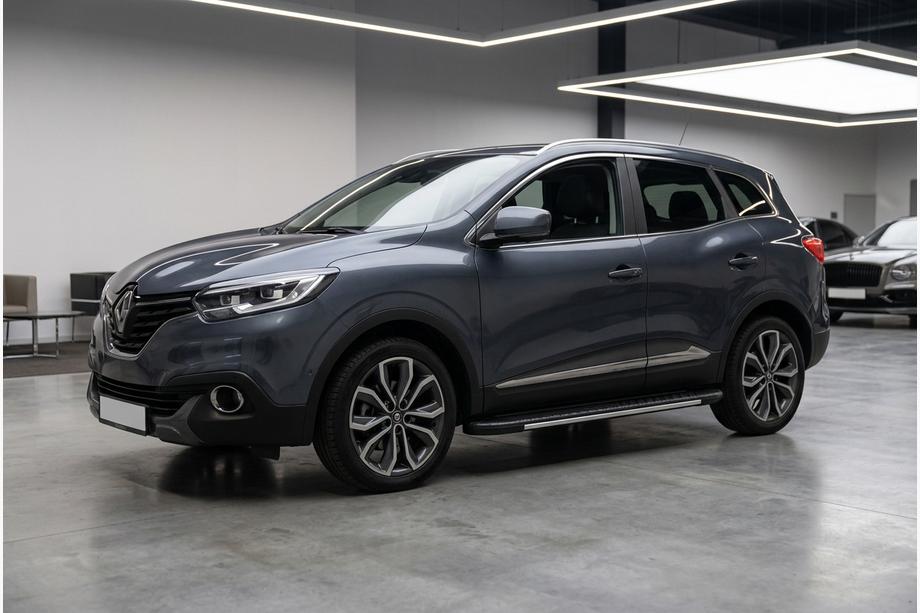 Renault Kadjar 2015-2022 Estribos laterales Bosphorus Grey (2 uds., aluminio) Image