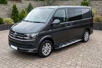 Volkswagen T6 2015-2024 Estribos Laterales Sunrise (2 uds., Aluminio) foto 1