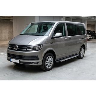 Estribos Laterales Duru (2 uds., Aluminio) Volkswagen T6 2015-2024 foto 1