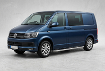 Volkswagen T6 2015-2024 Estribos Laterales Maydos V1 (2 uds, acero inoxidable) foto 1