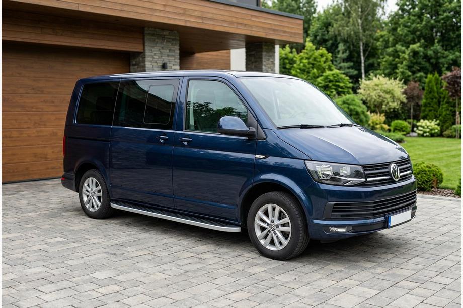 Volkswagen T6 2015-2024 Estribos Laterales Tayga Grey (2 uds., Aluminio) Image