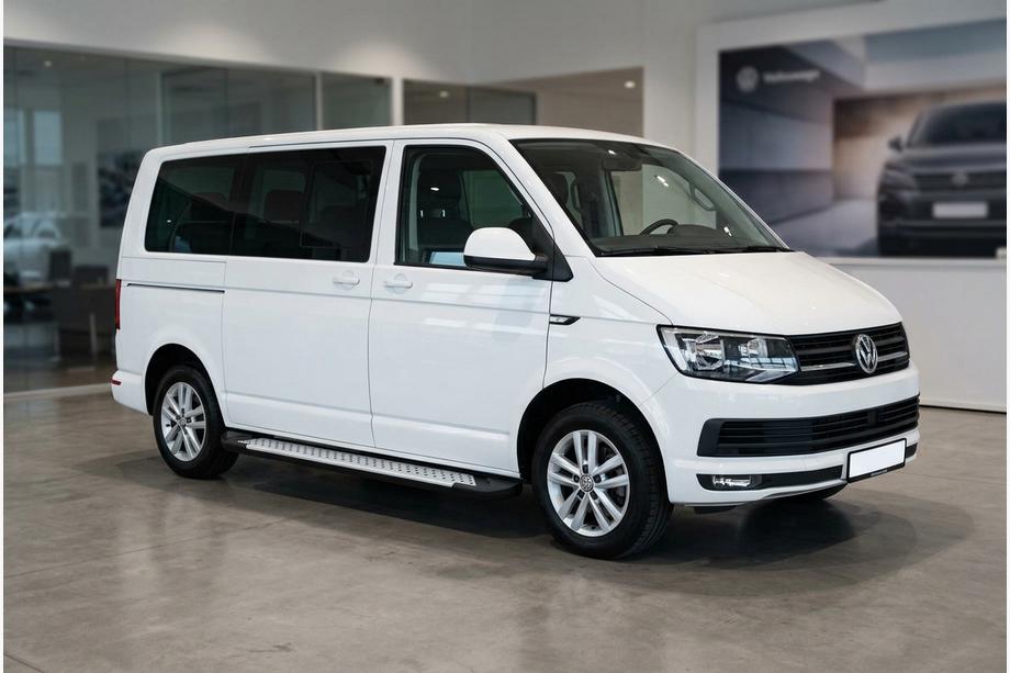 Volkswagen T6 2015-2024 Estribos laterales Allmond Grey (2 uds., aluminio) Image