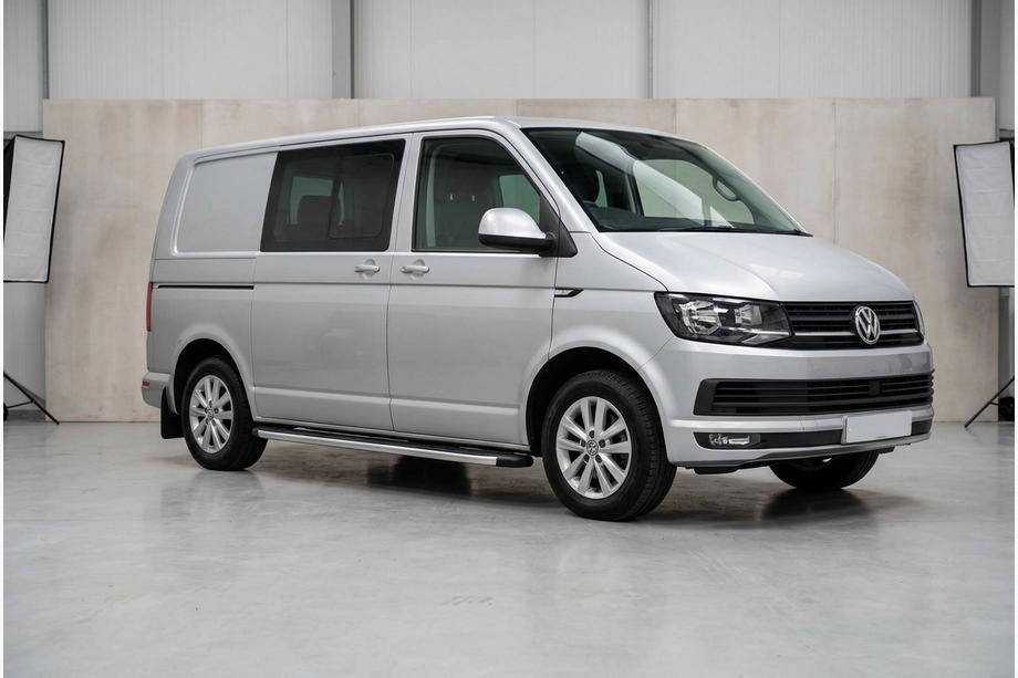 Volkswagen T6 2015-2024 Estribos Laterales Fullmond (2 uds., Aluminio) Batalla Larga Image