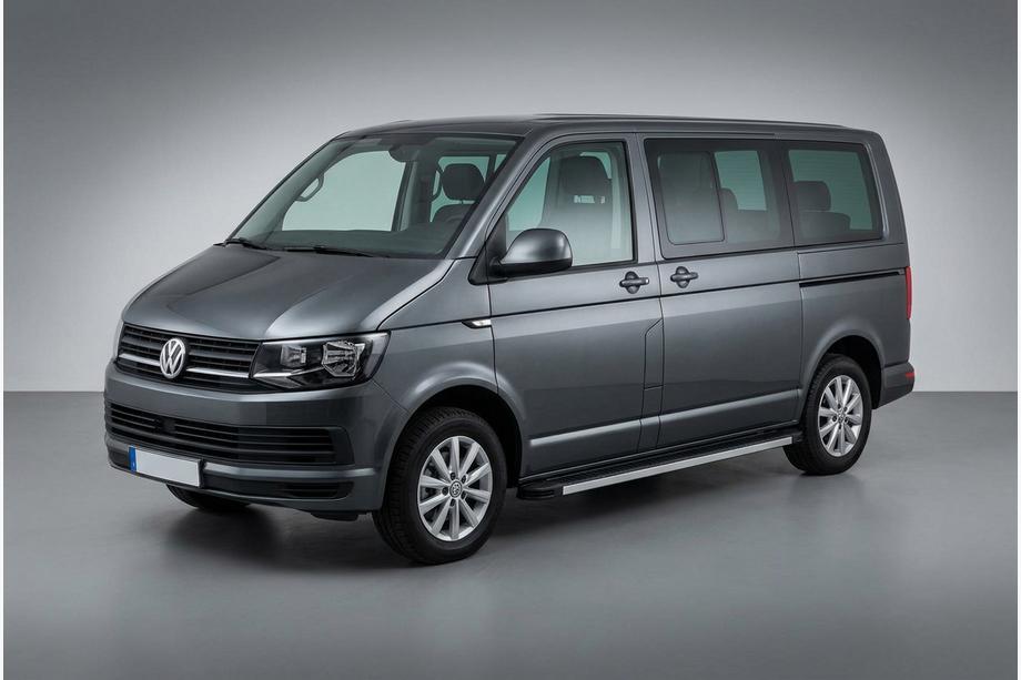 Volkswagen T6 2015-2024 Estribos Laterales Maya (2 uds., Aluminio) Image