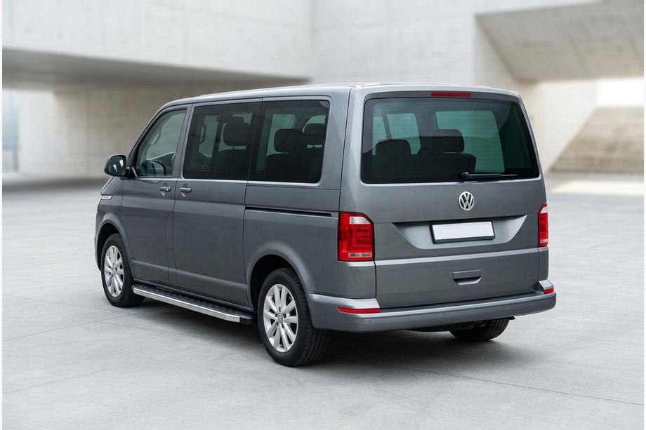 Volkswagen T6 2015-2024 Estribos Laterales BlackLine (2 uds., Aluminio) Image