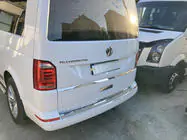 Volkswagen T6 2015-2024 Cubierta de manilla trasera (acero inoxidable) foto 6