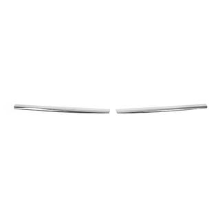 Cubiertas de parrilla superior 2015-2019 (2 uds, acero inoxidable) Volkswagen T6 2015-2024 foto 3