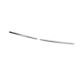 Cubiertas de parrilla superior 2015-2019 (2 uds, acero inoxidable) Volkswagen T6 2015-2024 foto 4