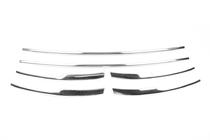 Volkswagen T6 2015-2024 Cubiertas de rejilla de parachoques 2015-2019 (6 uds, acero inoxidable) foto 2