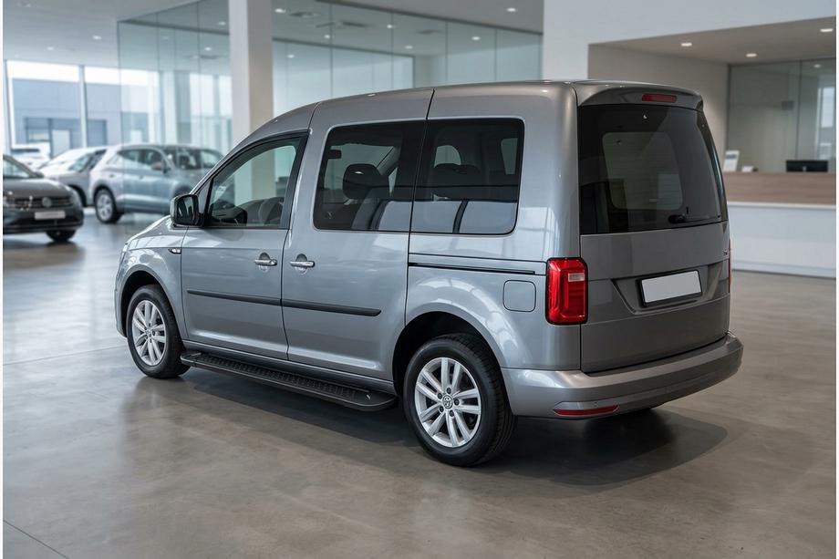 Volkswagen Caddy 2015-2020 Estribos Laterales Allmond Black (2 uds., Aluminio) Image