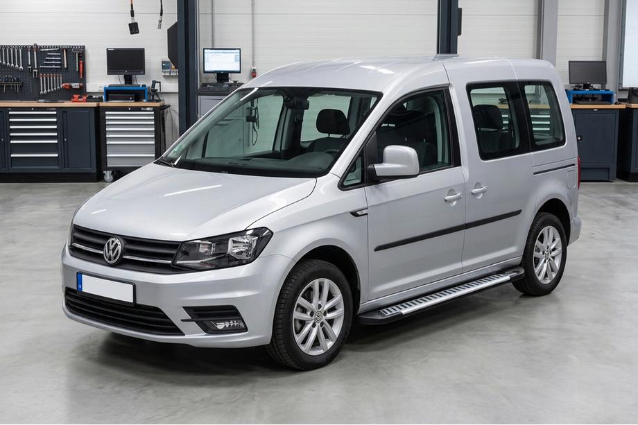 Volkswagen Caddy 2015-2020 Estribos Laterales Line (2 uds., Aluminio) Image