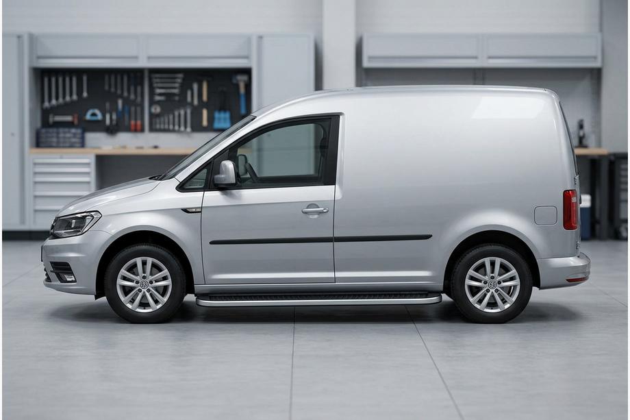 Volkswagen Caddy 2015-2020 Estribos Laterales Tayga Grey (2 uds., Aluminio) Image