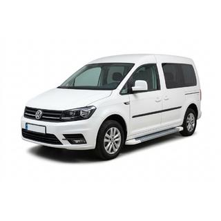 Estribos Laterales Allmond White (2 uds., Aluminio) Volkswagen Caddy 2015-2020 foto 1