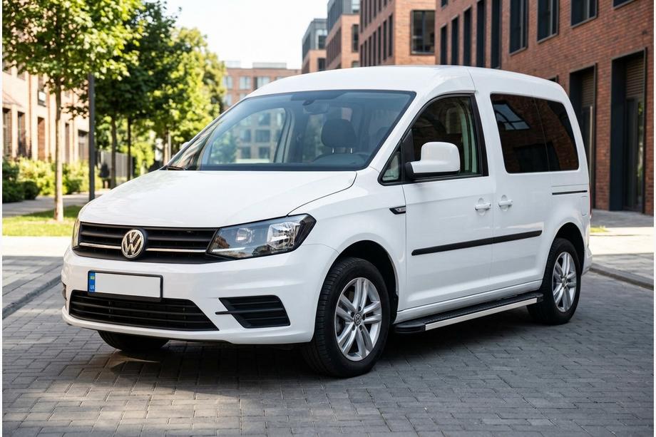 Volkswagen Caddy 2015-2020 Estribos Laterales Maya (2 uds., Aluminio) Image