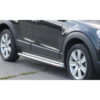 Estribos Laterales Premium (2 uds., Acero Inoxidable) Chevrolet Captiva 2006-2019 foto 1