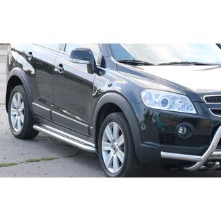 Estribos Laterales Premium (2 uds., Acero Inoxidable) Chevrolet Captiva 2006-2019 foto 2