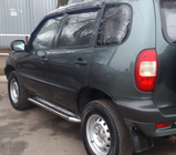 Chevrolet Niva 1998-2020 Estribos Laterales Premium (2 uds., Acero Inoxidable) foto 3