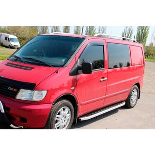 Estribos laterales Fullmond (2 uds., aluminio) Mercedes Vito W638 1996-2003 foto 4