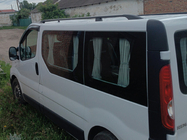 Opel Vivaro 2001–2015 Barras de Techo Negras Corto, Pies de Hierro Fundido foto 10