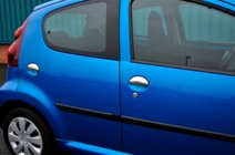 Citroen C-1 2005-2014 Cubiertas de manijas de puerta en acero inoxidable 2 piezas, Carmos - Acero Turco foto 2