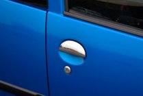 Citroen C-1 2005-2014 Cubiertas de manijas de puerta en acero inoxidable 2 piezas, Carmos - Acero Turco foto 7