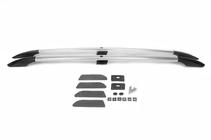 Volkswagen Touareg 2002–2010 Barras de Techo Cromadas (Pies de Plastico) Pata Metálica foto 10