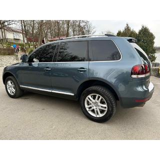 Barras de Techo Cromadas (Pies de Plastico) Volkswagen Touareg 2002–2010 foto 2