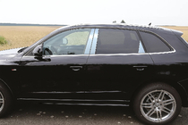 Audi Q5 2008-2017 Molduras de Acero Inoxidable para Pilares de Puerta (6 uds) foto 1