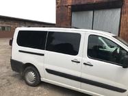 Citroen Jumpy 2007–2017 Barras de Techo Negras Base larga, pies de plástico foto 1