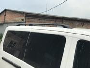 Citroen Jumpy 2007–2017 Barras de Techo Negras Base larga, pies de plástico foto 3