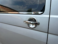 Volkswagen T5 Transporter 2003-2010 Cubiertas de Manijas de Puerta de Acero Inoxidable foto 11