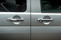 Volkswagen T6 2015-2024 Cubiertas de Manijas de Puerta de Acero Inoxidable foto 11