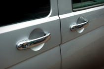 Volkswagen T6 2015-2024 Cubiertas de Manijas de Puerta de Acero Inoxidable foto 2