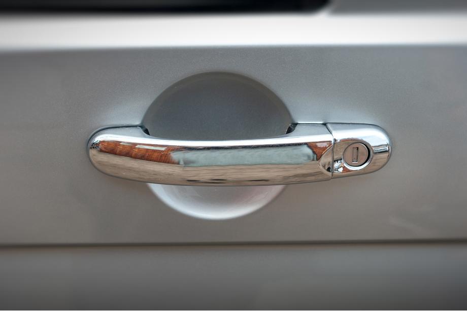 Volkswagen T6 2015-2024 Cubiertas de Manijas de Puerta de Acero Inoxidable 4 piezas. Carmos - acero turco Foto 3