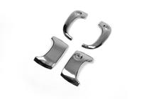 Renault Kangoo 1998-2008 Cubiertas de Manijas Cromadas (Acero Inoxidable) Dos delanteras + dos correderas foto 6