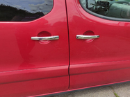 Peugeot 207 2006–2014 Cubiertas de manijas de puerta en acero inoxidable 2 piezas. OmsaLine - Acero Inoxidable Italiano foto 8